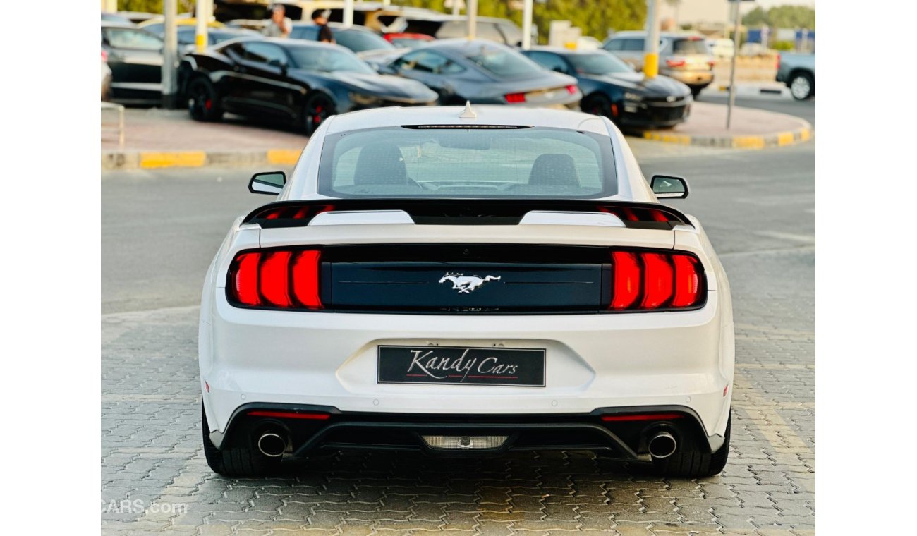 فورد موستانج EcoBoost | Monthly AED 1570/- | 0% DP | Touch Screen | Leather Seats | Blindspot | # 02327