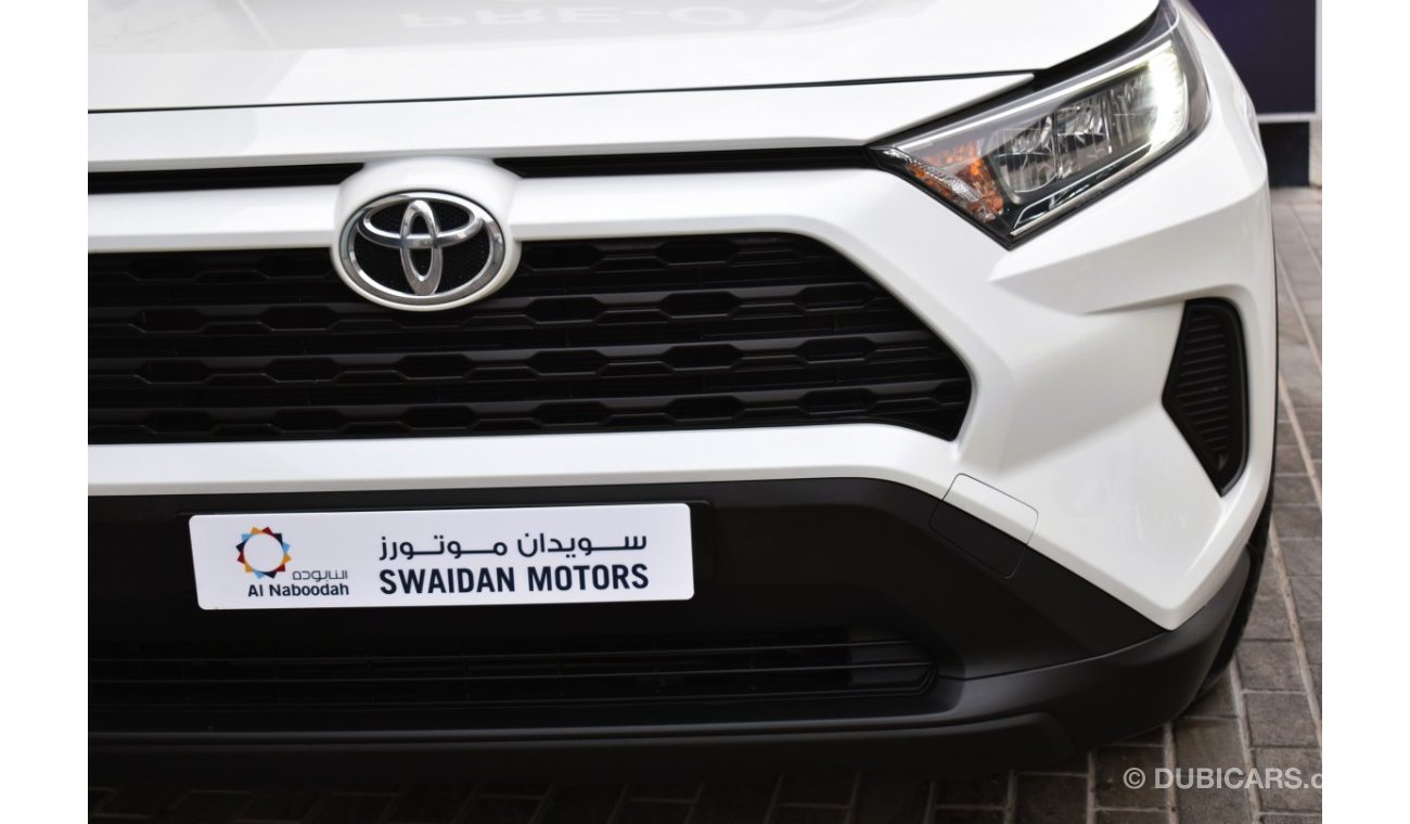 Toyota RAV4 AED 1359 PM | 2.5L EX 2WD GCC WITH DEALER WARRANTY