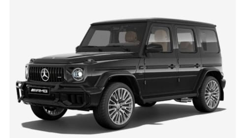 مرسيدس بنز G 63 AMG 2025 MERCEDES G63 AMG GCC LOADED WHITE MATTE NIGHT PACKAGE BRAND NEW