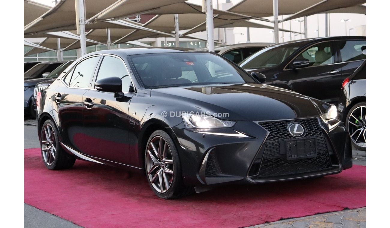 لكزس IS 350 F Sport Platinum 3.5L Lexus IS350 F-Sport Platinum / V6 3.5L / GCC / Free Accident / 2019