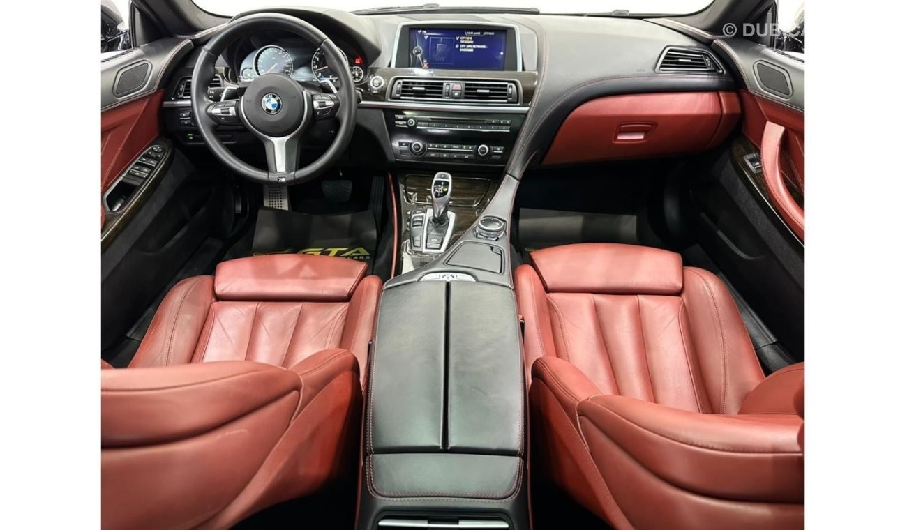 بي أم دبليو 640i M سبورت 2015 BMW 640i M-Sport, Full BMW Service History, Very Low Kms, GCC