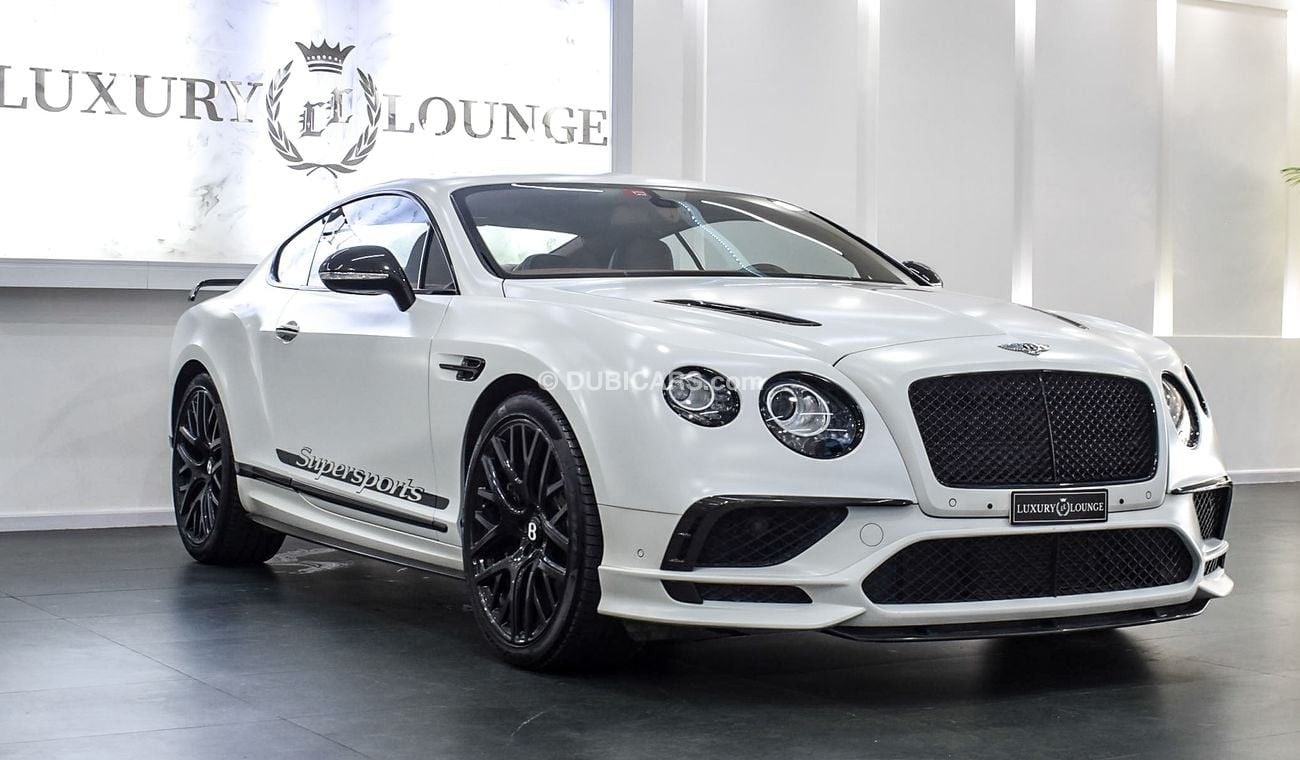 Bentley Continental GT Bentley ContinenTAL  GT Supespor 2017