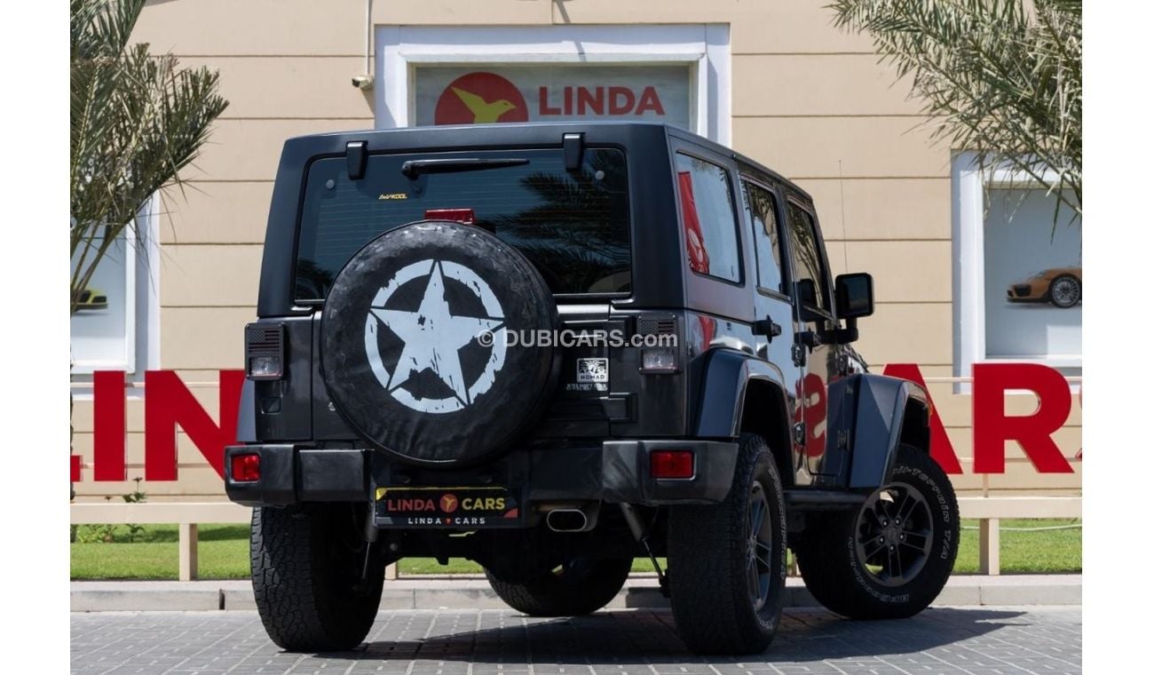 جيب رانجلر Jeep Wrangler Unlimited Oscar Mike Edition 2018 GCC under Warranty with Flexible Down-Payment.