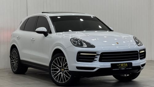 بورش كايان Std 3.0L (335 HP) 2019 Porsche Cayenne, One Year Warranty, Service History, Excellent Condition, GCC