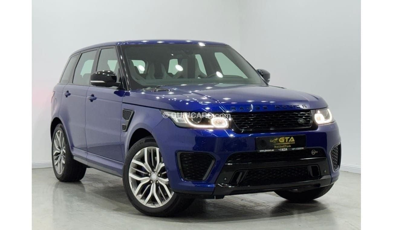 Land Rover Range Rover Sport 2015 Range Rover SVR, Full Service History, Carbon Fiber Package, Full Options, GCC