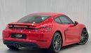 Porsche 718 Cayman S 2.5L A/T 2018 Porsche 718 Cayman S, Full Service History, Sport Chrono Package, GCC