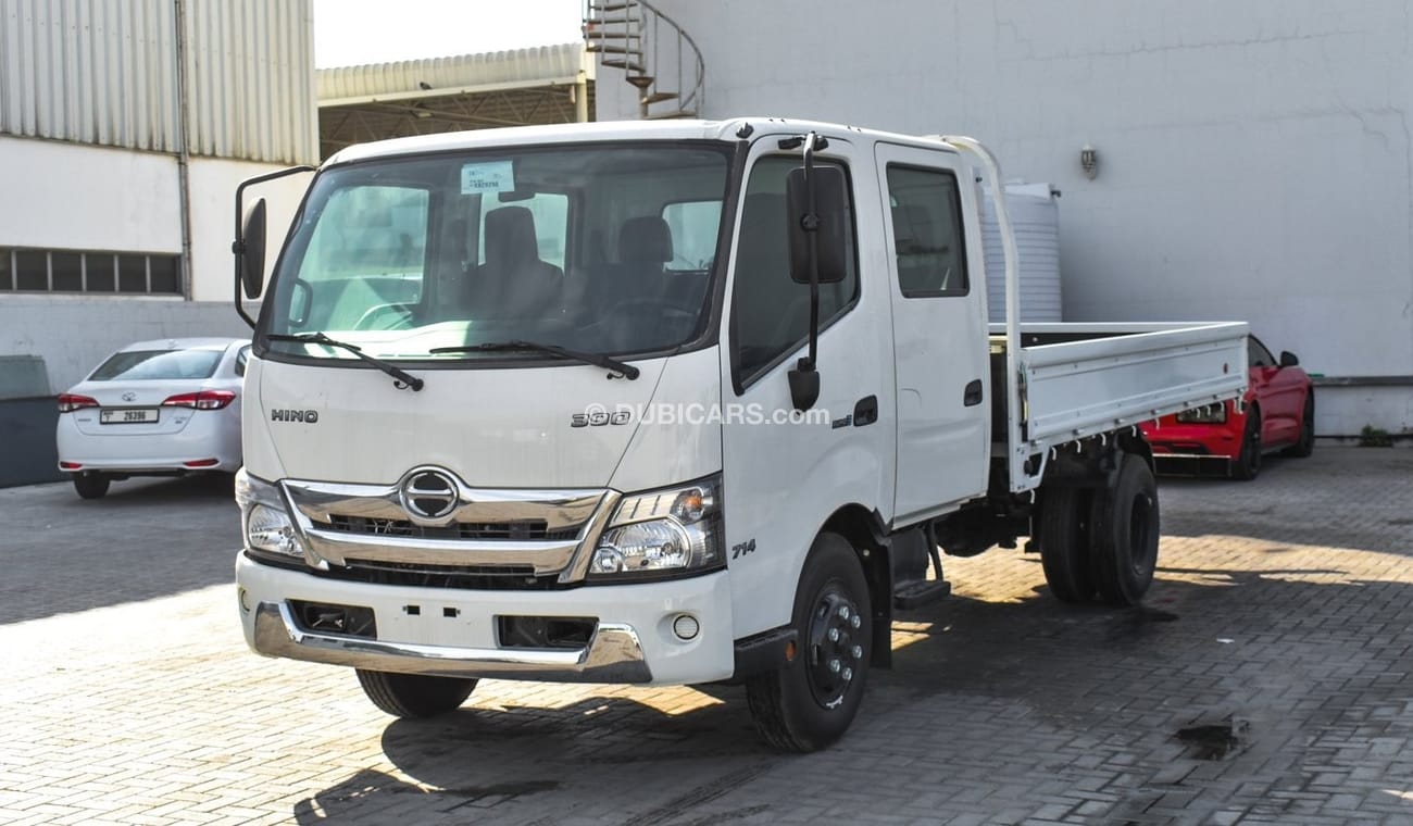 هينو 300 HINO 714 DOUBLE CREW CABIN EURO 3