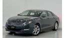 Lincoln MKZ 2015 Lincoln MKZ 2.0L EcoBoost, Full Service History, Fully Loaded, GCC