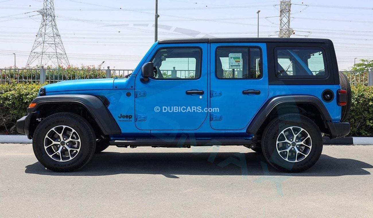 Jeep Wrangler Unlimited Sport S Turbo , 2024 GCC , 0Km , With 3 Years Warranty Or 60,000 Km @Official Dealer