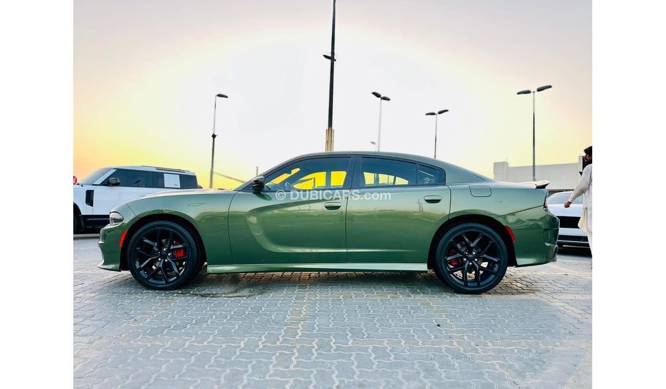 دودج تشارجر SXT 3.6L | Monthly AED 1310/- | 0% DP | Custom Leather Seats | Fog Lights | # 50249