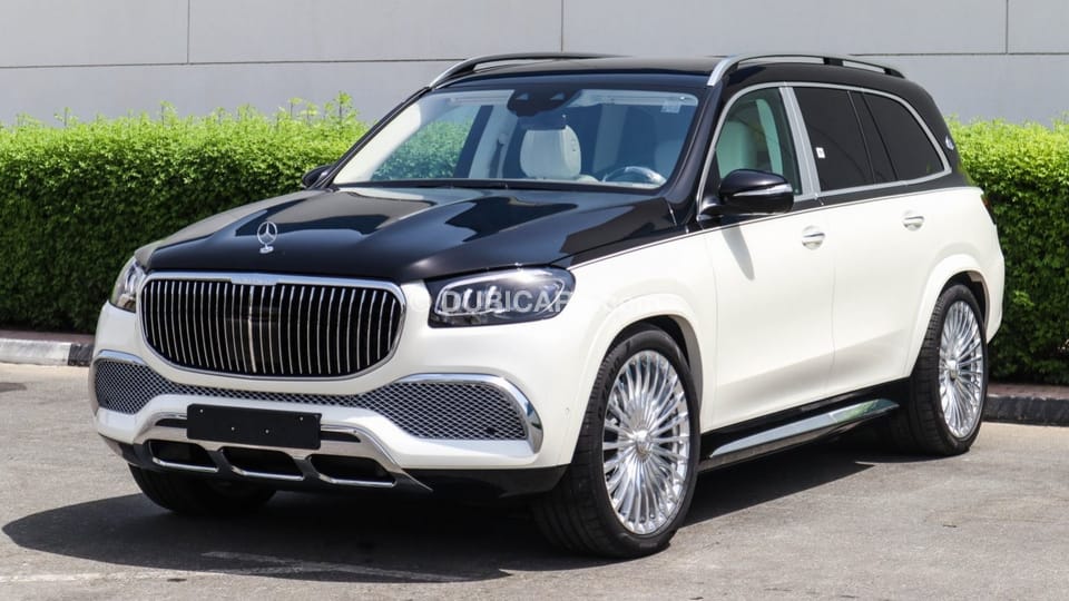 New Mercedes-Benz GLS 600 Maybach 4MATIC 2021 White/Black Inside (Two ...