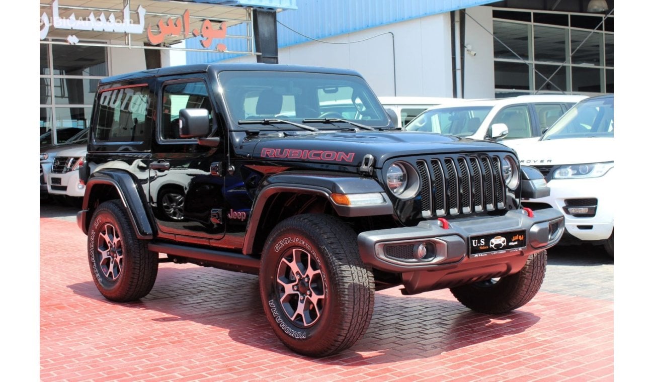 Jeep Wrangler JEEP WRANGLER RUBICON 2019 GCC AL FUTTAIM IN MINT CONDITION