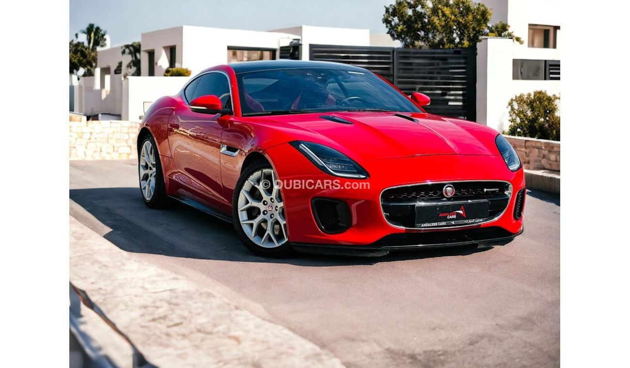 Jaguar F Type R-Dynamic 3.0L (380 HP) Coupe AED 2,320 | JAGUAR F-TYPE R-Dynamic 3L V6  | GCC | FULL SERVICE HISTOR