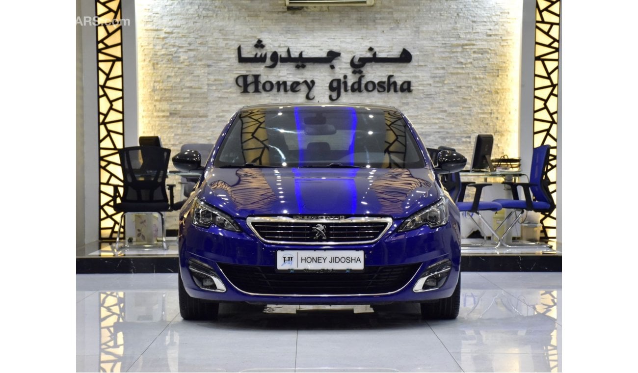 بيجو 308 EXCELLENT DEAL for our Peugeot 308 GT-Line ( 2016 Model ) in Blue Color GCC Specs