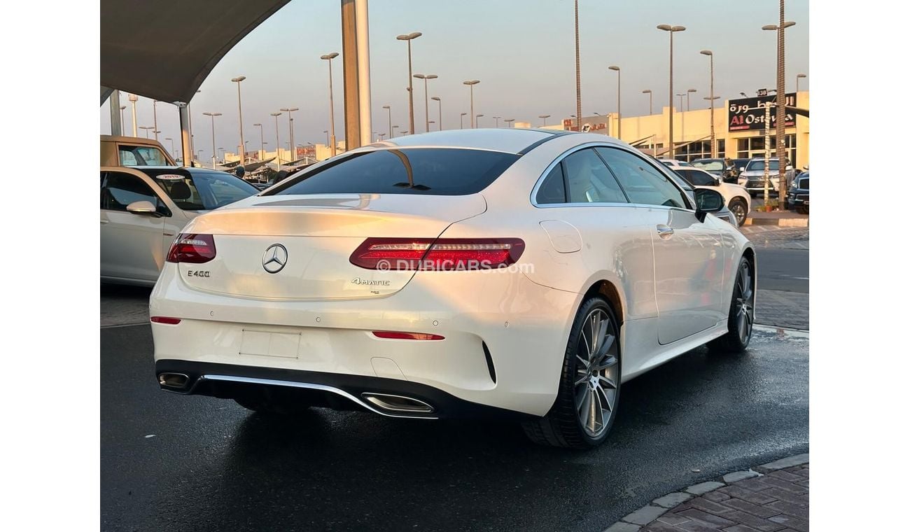 Mercedes-Benz E 400 Mercedes AMG Coupe E 400 Gulf 2017 in excellent condition, fully equipped