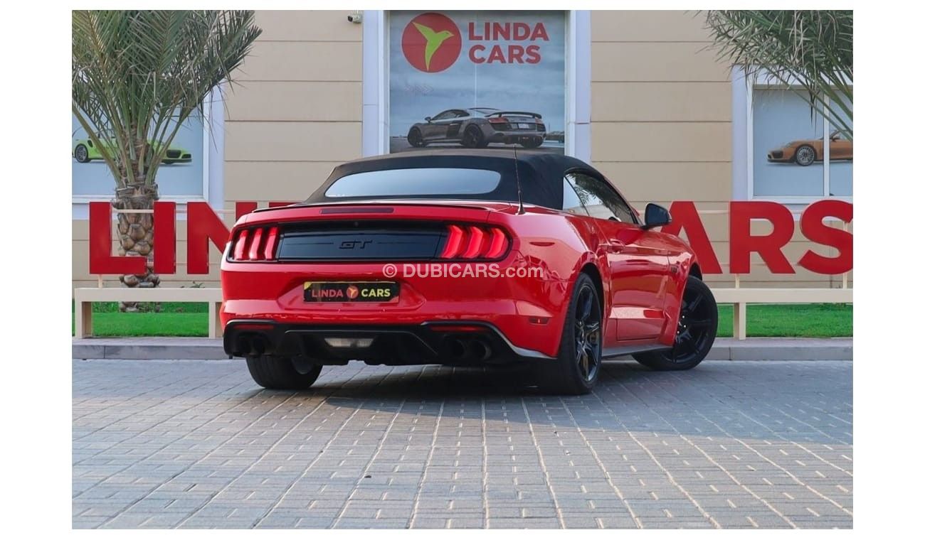 فورد موستانج Ford Mustang GT Premium Convertible 2018 GCC under Agency Warranty and Service Contract with Flexibl