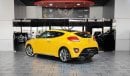 هيونداي فيلوستر AED 800 P.M  | 2016 HYUNDAI VELOSTER TURBO 1.6L | GCC | PANORAMIC ROOF