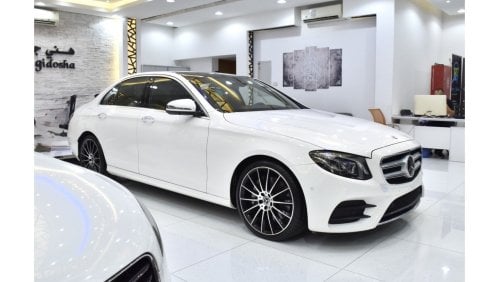 مرسيدس بنز E300 EXCELLENT DEAL for our Mercedes Benz E300 ( 2018 Model ) in White Color GCC Specs