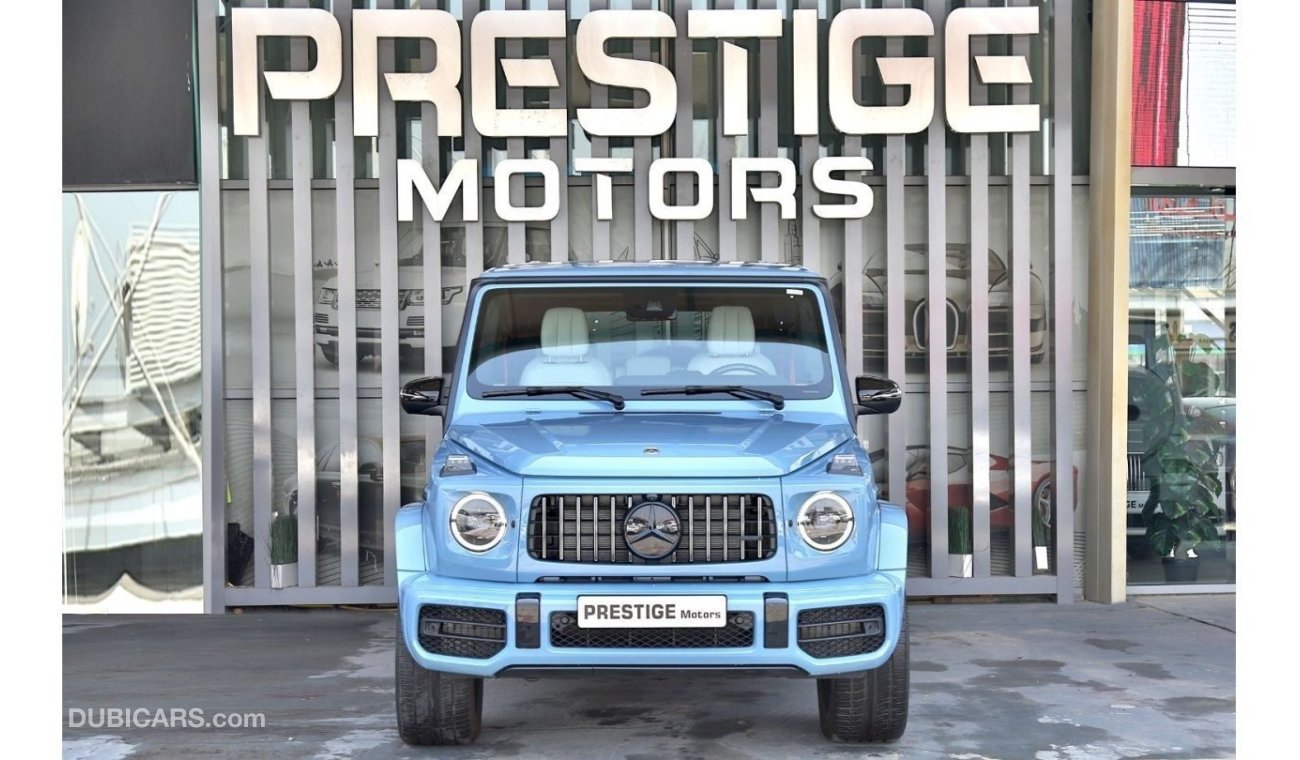 مرسيدس بنز G 63 AMG DBL Night Package Manufaktur Chinablue