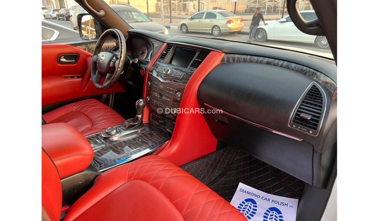 نيسان باترول Nissan petrol SE platinum V8 full option GCC model:2014 kit:2022 in good shape