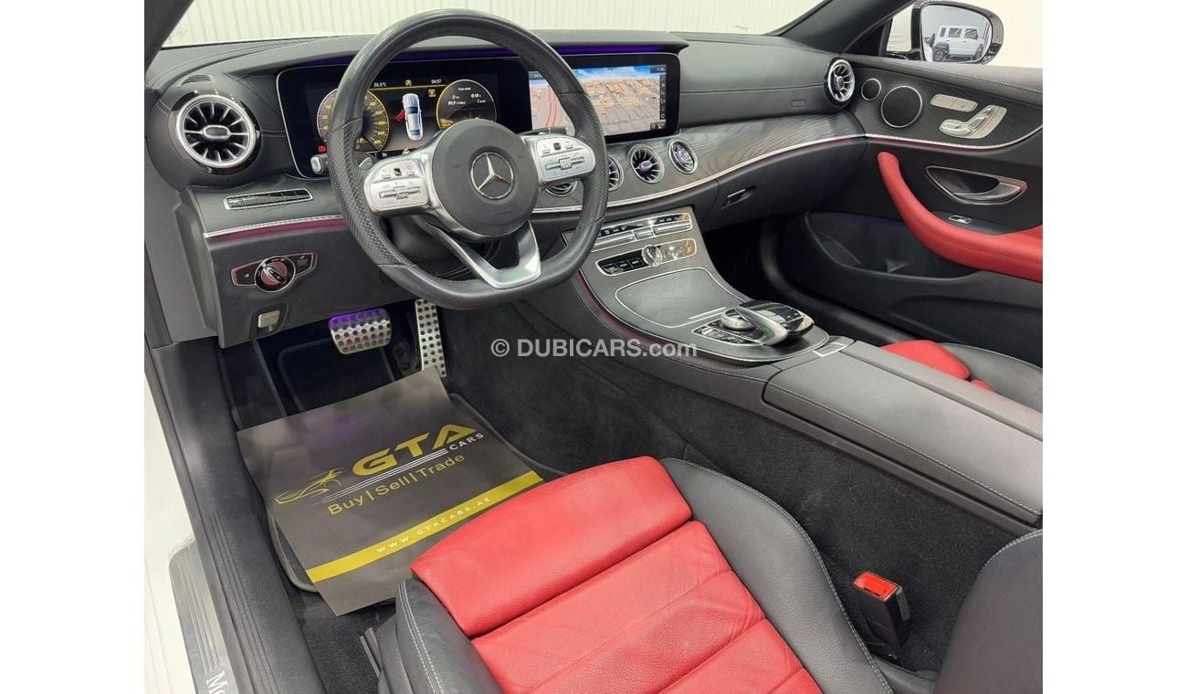 Mercedes-Benz E200 Coupe AMG 2020 Mercedes Benz E200 AMG Coupe, Warranty, Full Mercedes Service History, Low Kms, GCC