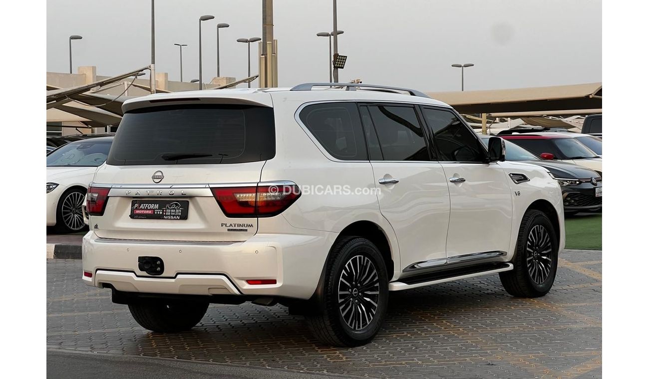 Nissan Patrol LE Platinum City Nissan patrol platinum V8 Model 2022 Gcc specs Original paint no accident, full che