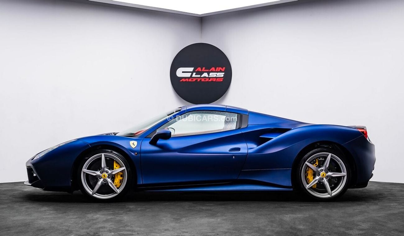 فيراري 488 Spider 2019 - GCC - Under Warranty and Service Contract