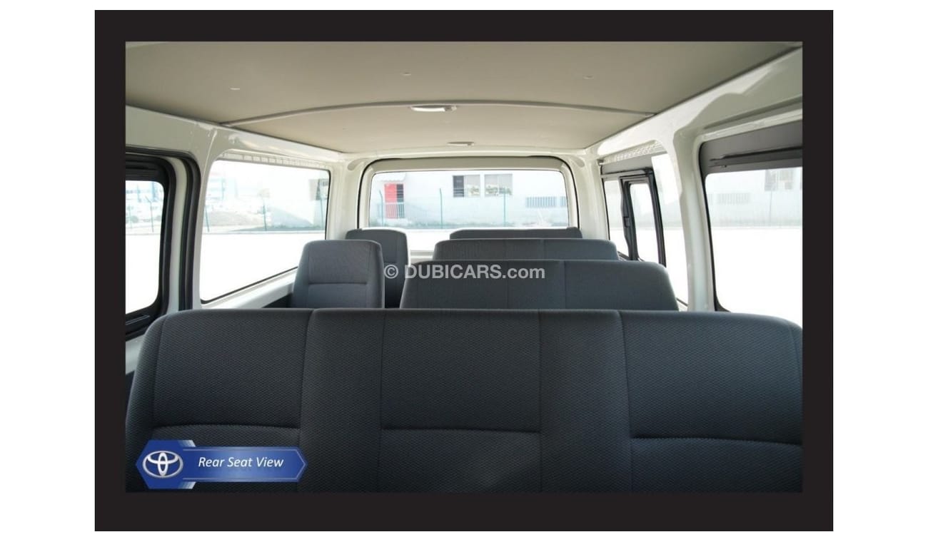 تويوتا هاياس TOYOTA HIACE 3.0L 15-STR S/R STD(i) M/T DSL [EXPORT ONLY]