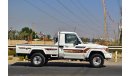 تويوتا لاند كروزر بيك آب 79 SINGLE CAB LX-V V6 4.0L PETROL  4WD MANUAL TRANSMISSION