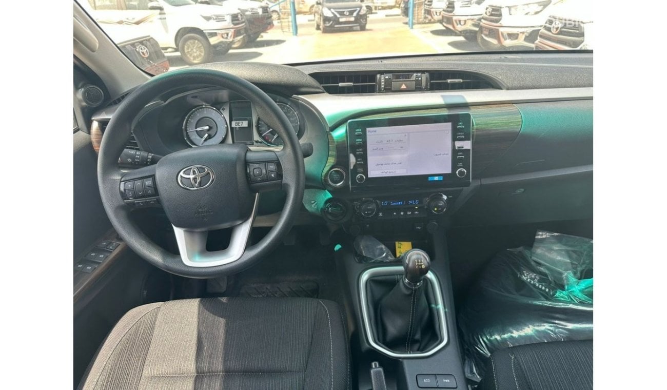 تويوتا هيلوكس TOYOTA HILUX 2.7 MT FULL OPTION WITH PUSH START 2024 WHITE