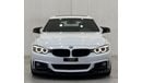 BMW 420i M Sport 2017 BMW 420i Gran Coupe, Warranty, Full Service History, Excellent Condition, GCC