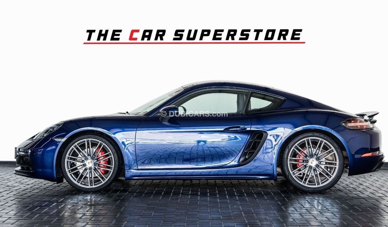 بورش كايمان 718 GTS 4.0L A/T 2020-PORSCHE CAYMAN 718 GTS-GCC-FULL SERVICE HISTORY WITH AL NABOODA-WARRANTY