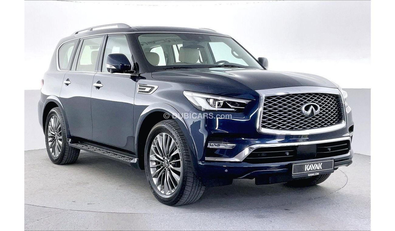 Infiniti QX80 Luxe Sensory ProActive (8 Seater) | 1 year free warranty | 0 Down Payment