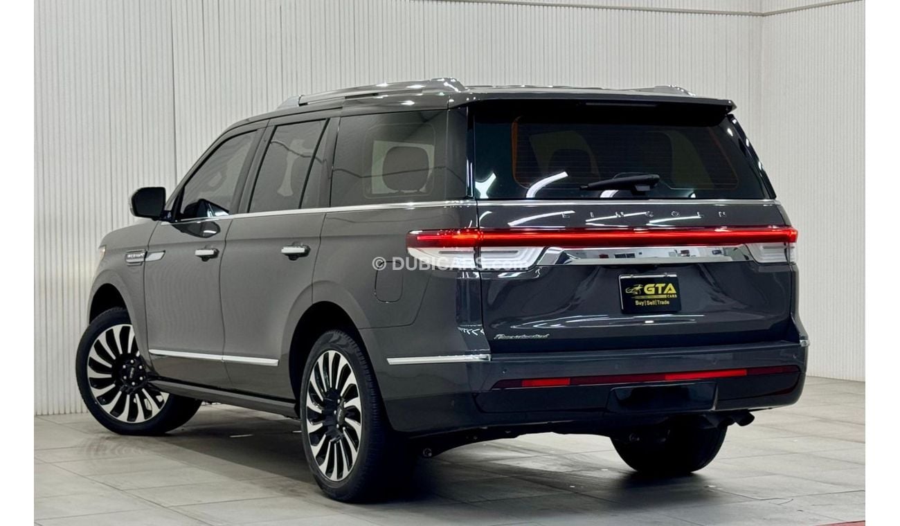 لينكولن نافيجاتور Presidential 3.5L 2023 Lincoln Navigator Presidential, Sep 2028 Al-Tayer Agency Warranty + Service P