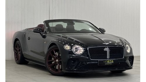 بنتلي كونتيننتال جي تي سي 2020 Bentley GTC Mulliner, Warranty, July 2026 Bentley Service Pack, 1 Of 100, Low Kms, GCC