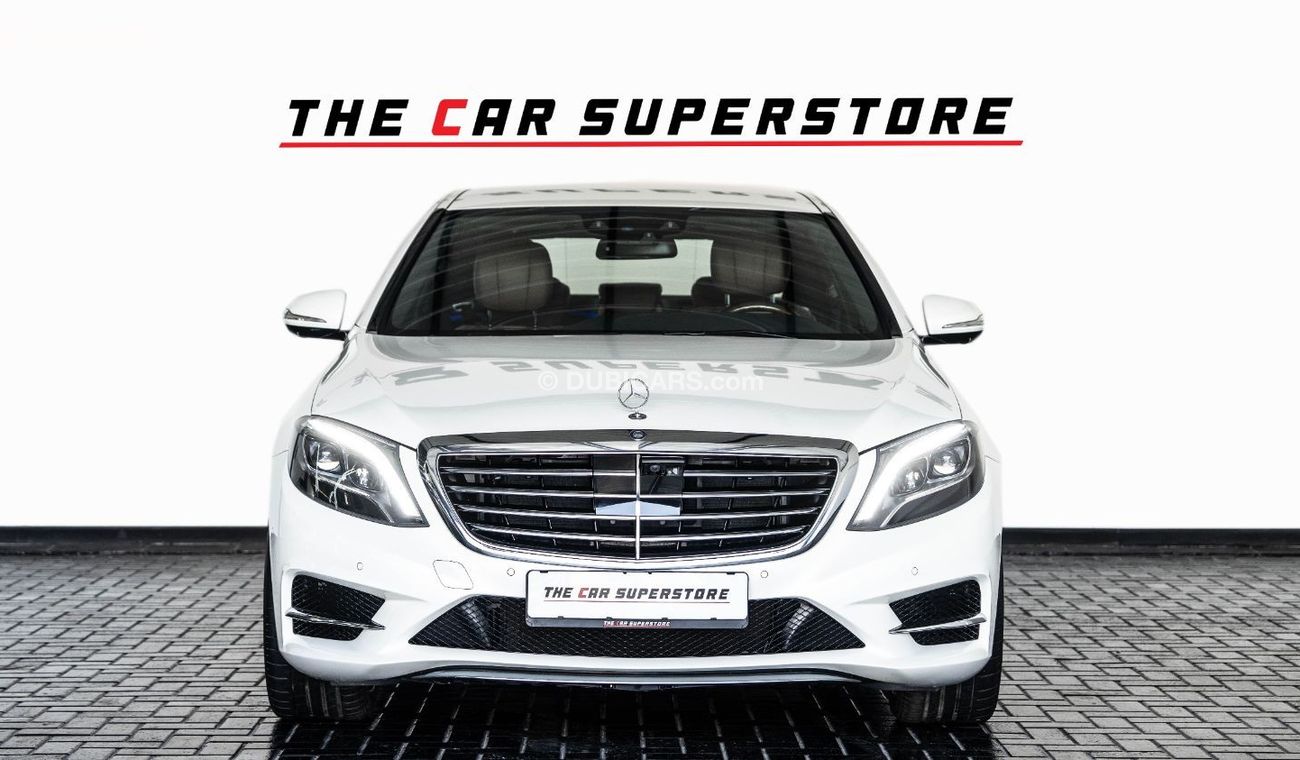 Mercedes-Benz S 400 AMG 3.5L 2014-MERCEDES BENZ S 400 AMG LINE-GCC- SERVICE HISTORY FULL WITH GARGASH-1 YEAR WARRANTY