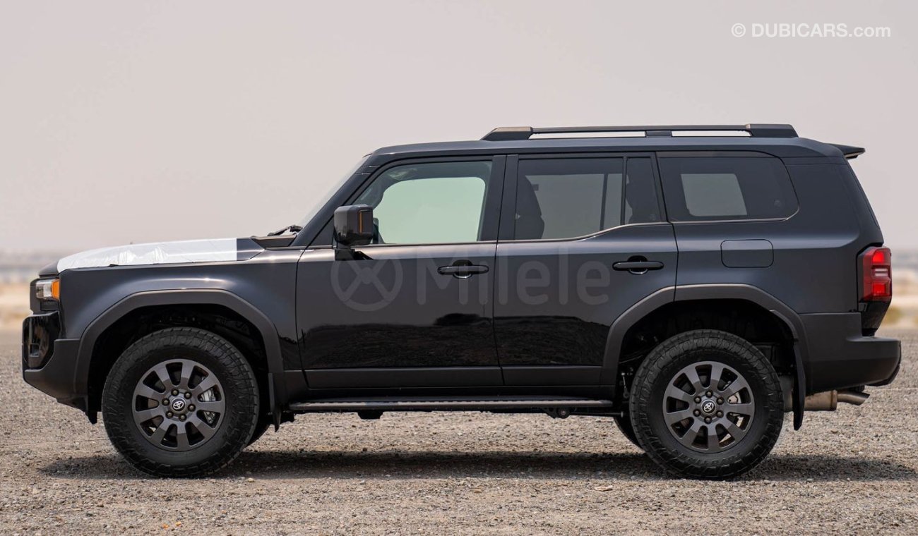 تويوتا برادو RHD 250 WX 2.8L DIESEL ADVENTURE: BLACK - NEW SHAPE (EXPORT ONLY)