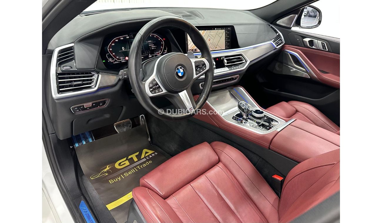 BMW X6 2022 BMW X6 xDrive40i M Sport, Agency Warranty + Service Package, Full Service History, GCC2022 BMW