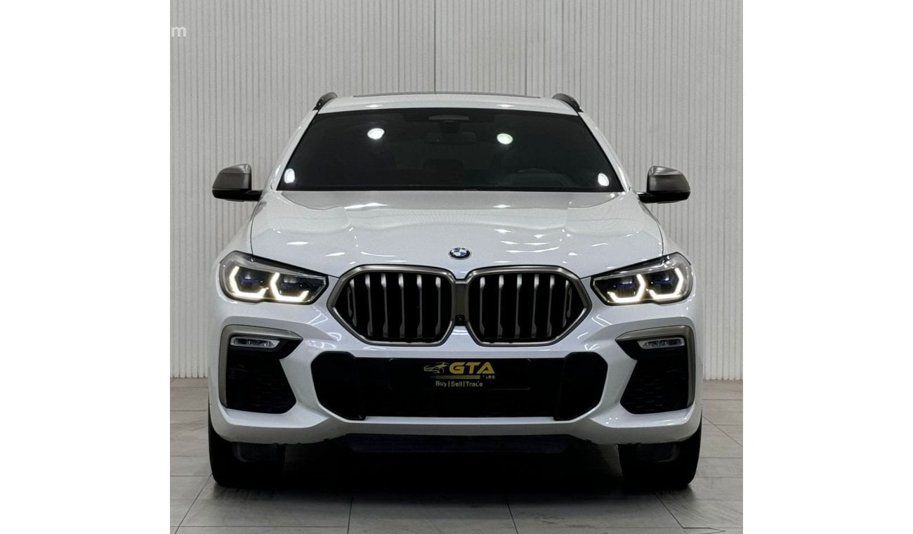 بي أم دبليو X6 2021 BMW X6 M50i, Jun 2026 AGMC Warranty + Service Contract, AGMC Full Service History, GCC