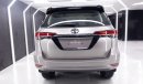 تويوتا فورتونر 2024 TOYOTA FORTUNER EXR 2.7L PETROL A/T LIMITED EDITION - EXPORT ONLY