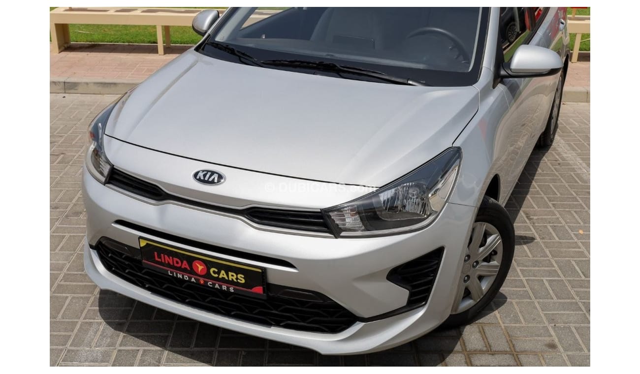 كيا ريو Kia Rio 2021 GCC under Agency Warranty with Flexible Down-Payment.