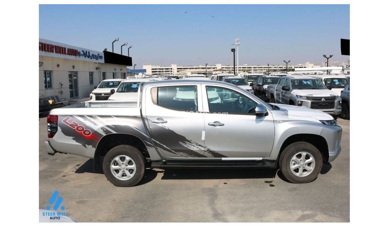 ميتسوبيشي L200 2023 Double Cab 2.4L | M/T Petrol | Power Locks & Windows | GCC Specs | Book Now!