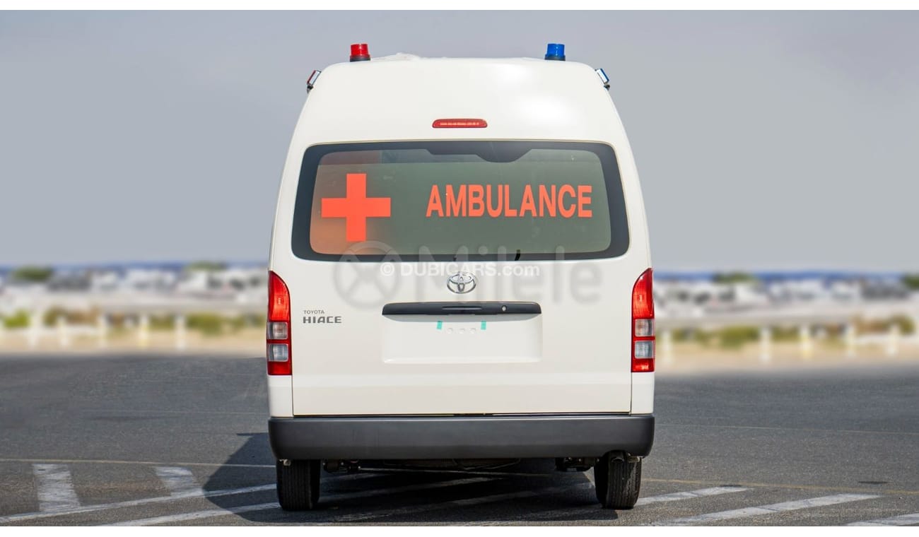 تويوتا هاياس HR AMBULANCE 2.7L PETROL: ADVANCED LIFE SUPPORT EQUIPPED