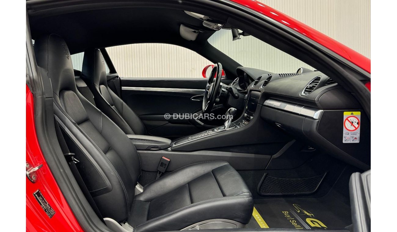 Porsche 718 Cayman S 2.5L A/T 2018 Porsche 718 Cayman S, Full Service History, Sport Chrono Package, GCC