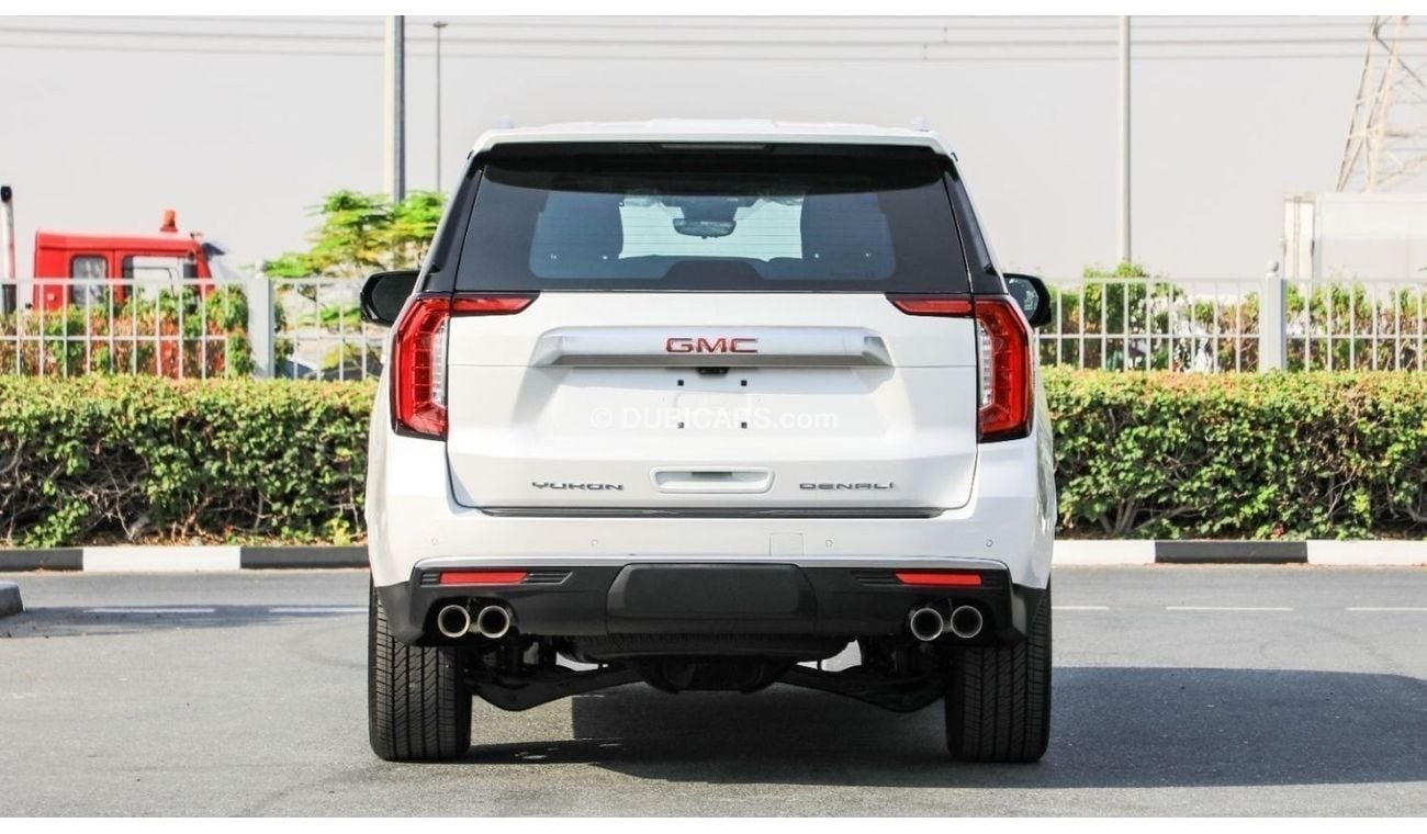 جي أم سي يوكون Denali 4WD + TV 8-Seaters. GCC. Local Registration + 5%