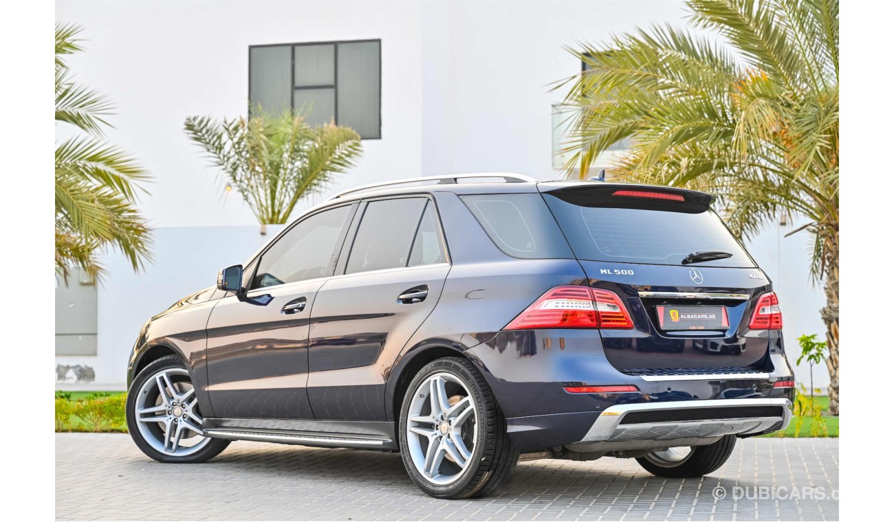 مرسيدس بنز ML 500 AMG DESIGNO EDITION | 1,939 P.M | 0% Downpayment | Full Option |  Exceptional Condition