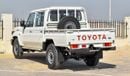 تويوتا لاند كروزر بيك آب TOYOTA LANDCRUISER PICKUP,DOUBLE CABIN,4.5L,V8,MT,2024MY