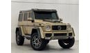 مرسيدس بنز G 500 4X4² Brabus 2016 Mercedes Brabus G500 4×4², Service History, Carbon Fiber Package, Excellent Condition, G