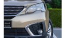 Peugeot 5008 AED 835/month 2018 | PEUGEOT | 5008 ACTIVE | GCC SPECS | P01252