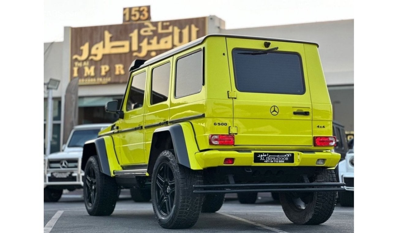 مرسيدس بنز G 500 G500 2017 4X4 GCC